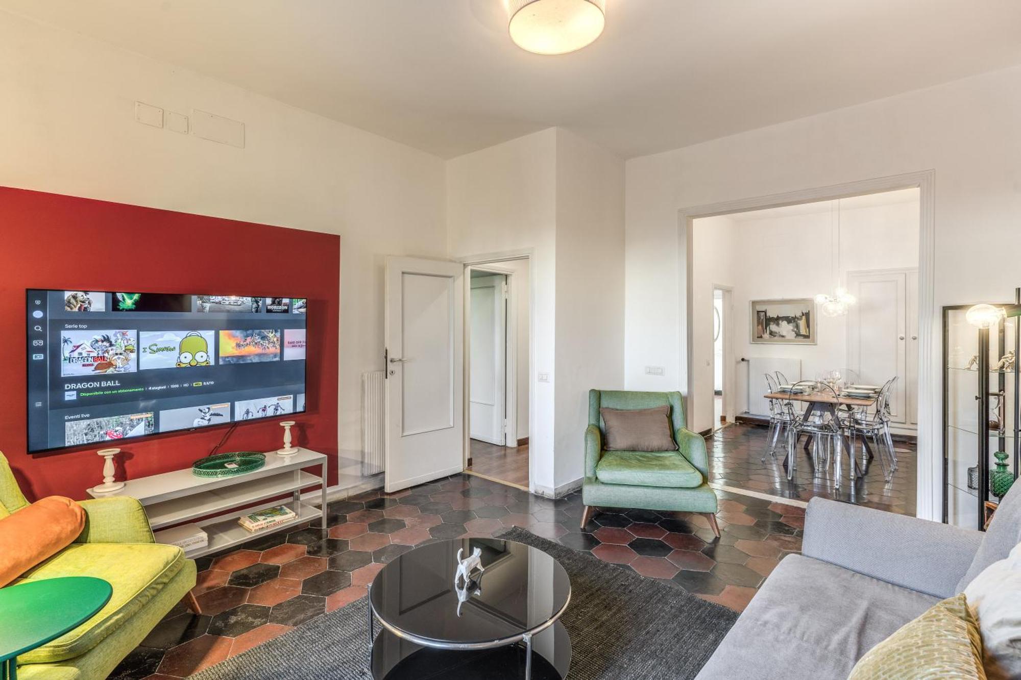 Lägenhet Aweshomeitaly - Spagna Glamour Life Penthouse Rom