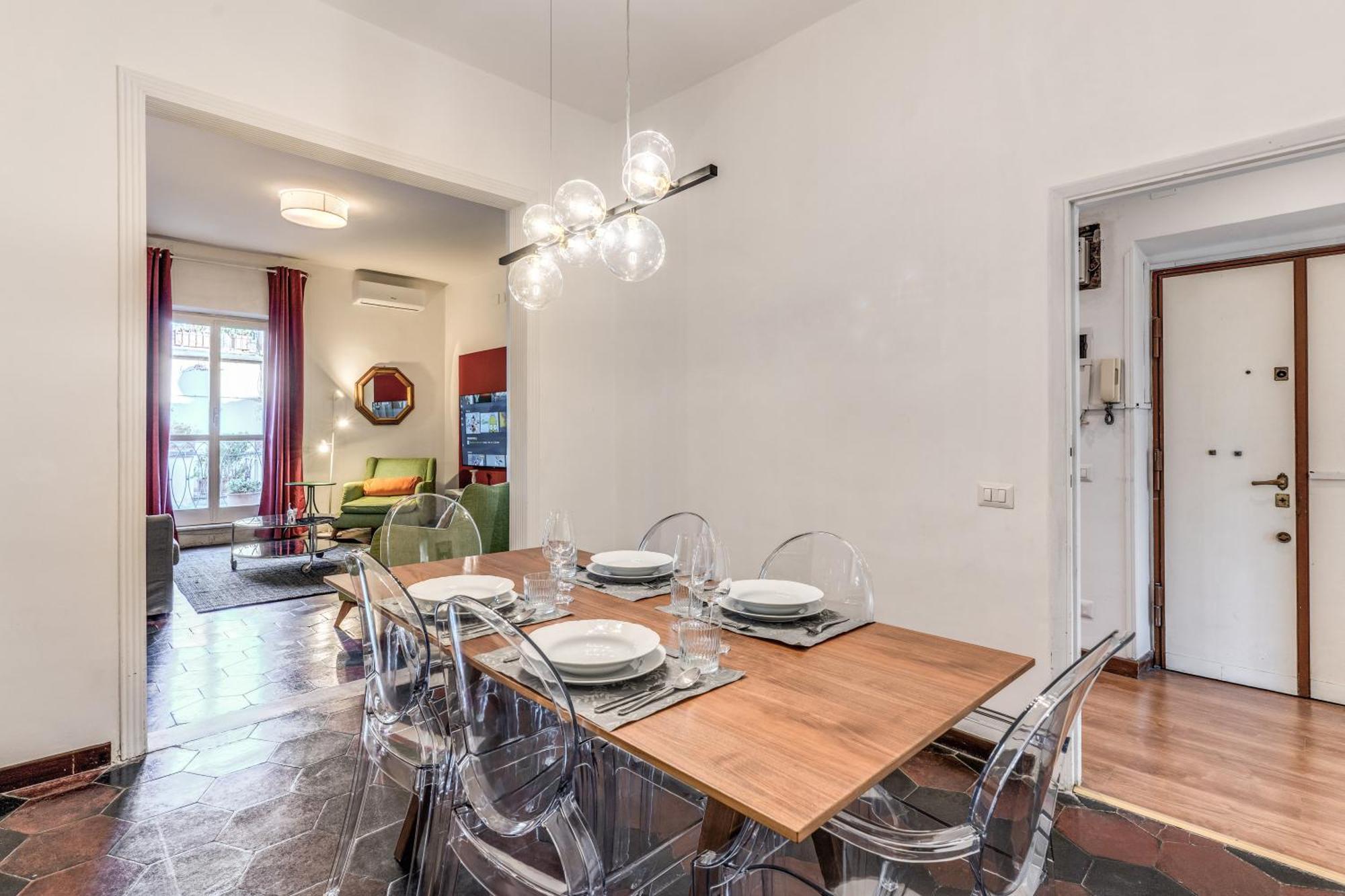 Aweshomeitaly - Spagna Glamour Life Penthouse Lägenhet